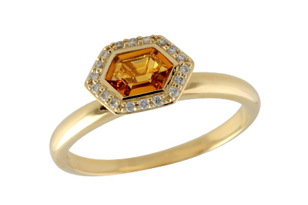 E195-69050: LDS RG .38 CITRINE .45 TGW