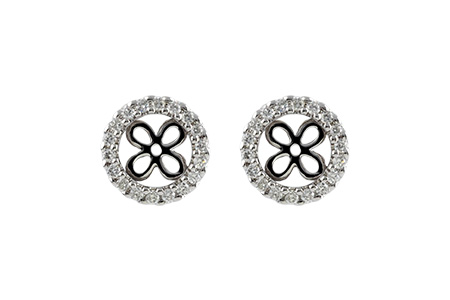 E196-59023: EARRING JACKETS .30 TW (FOR 1.50-2.00 CT TW STUDS)