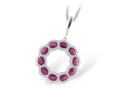 E197-49077: NECK 2.00 RUBY 2.38 TGW