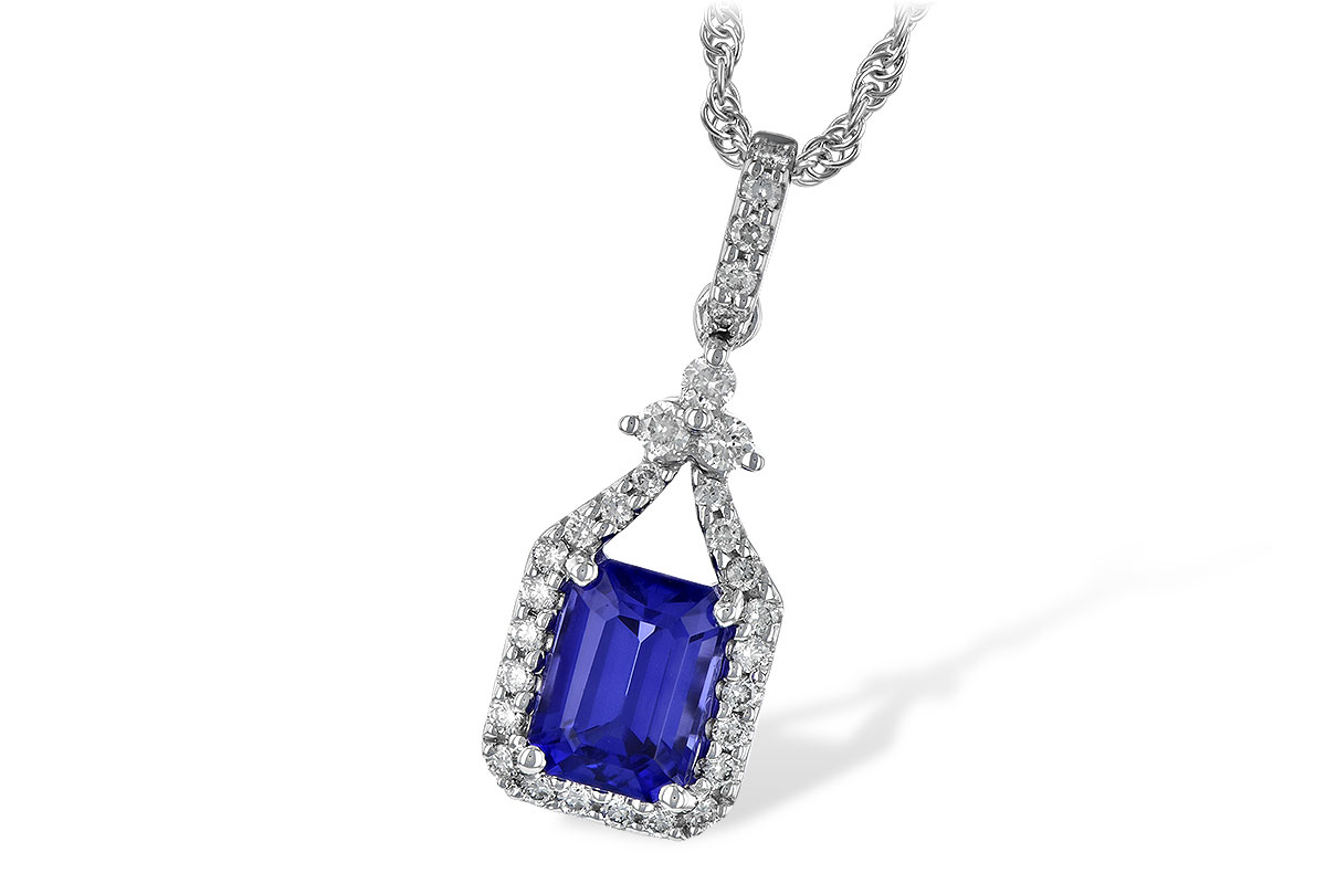 E199-28123: NECK 1.42 TANZANITE 1.72 TGW