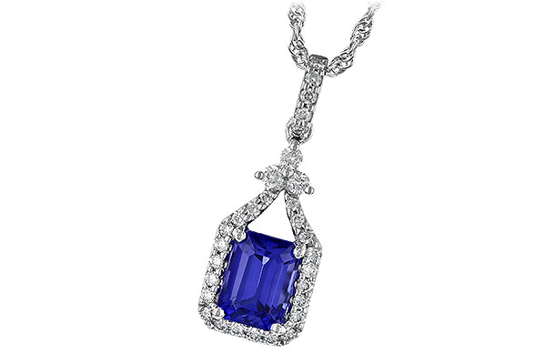 E199-28123: NECK 1.42 TANZANITE 1.72 TGW