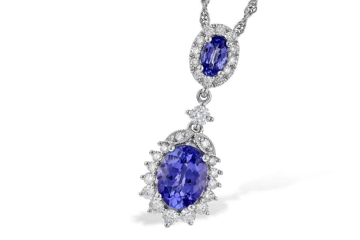 E199-33632: NECK 1.26 TW TANZANITE 1.60 TGW