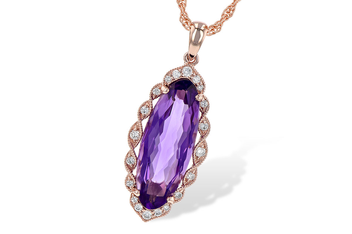 E199-35377: NECK 3.60 AMETHYST 3.74 TGW