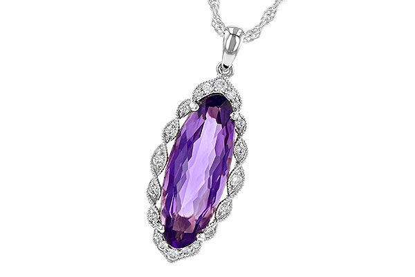 E199-35377: NECK 3.60 AMETHYST 3.74 TGW