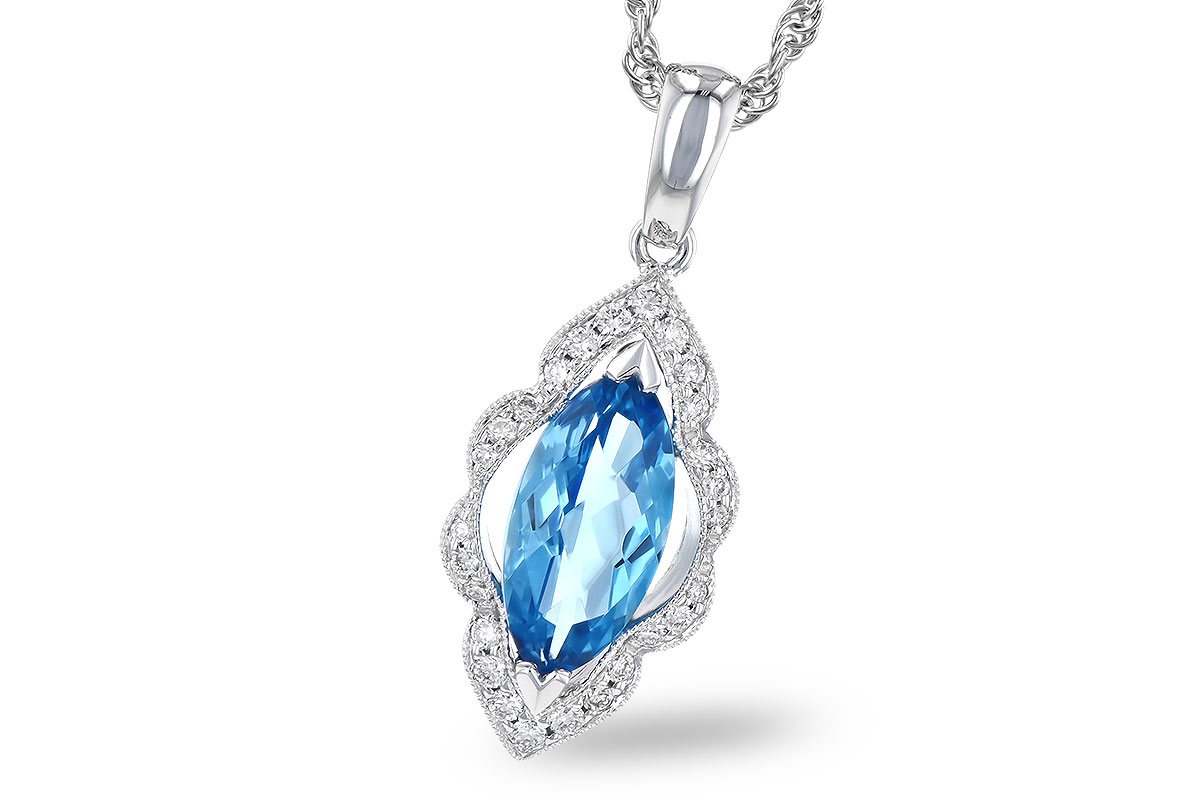 E282-07259: NECK 1.26 BLUE TOPAZ 1.37 TGW