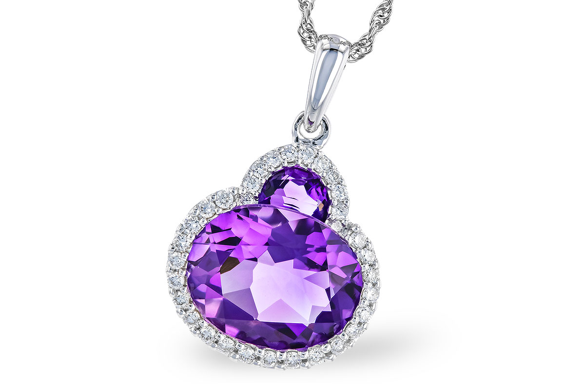 E282-92677: NECK 2.28 TW AMETHYST 2.42 TGW