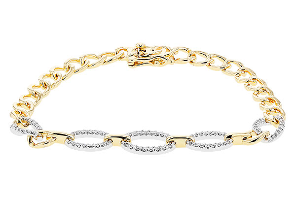 E282-93586: BRACELET .75 TW (INCLUDES BAR LINKS)