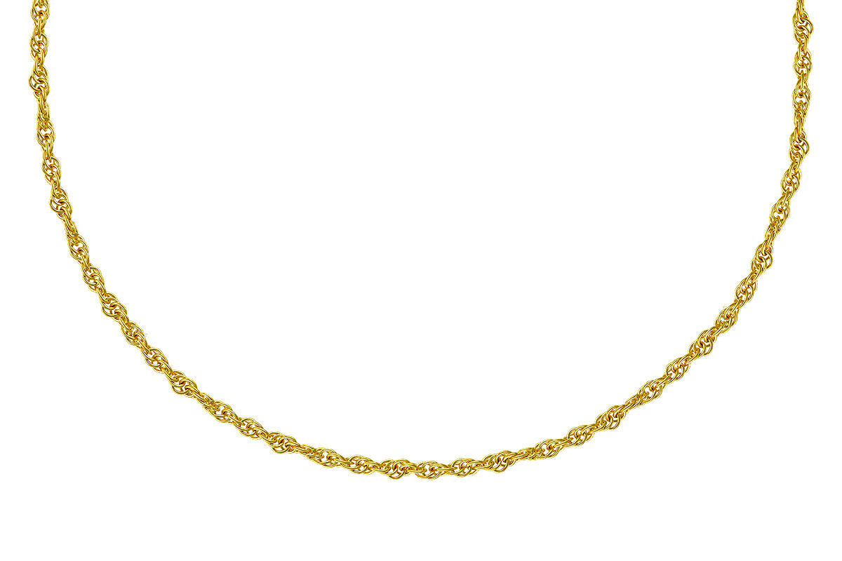 E282-97268: ROPE CHAIN (8", 1.5MM, 14KT, LOBSTER CLASP)