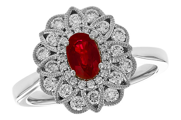 E282-99032: LDS RG .55 TW RUBY 1.07 TGW (6x4MM RUBY)