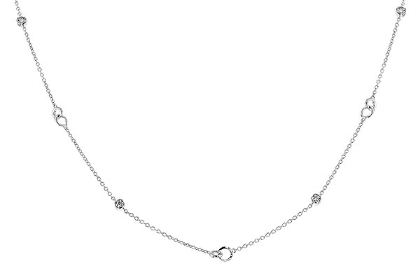 E283-83559: NECLACE .11 TW (18")