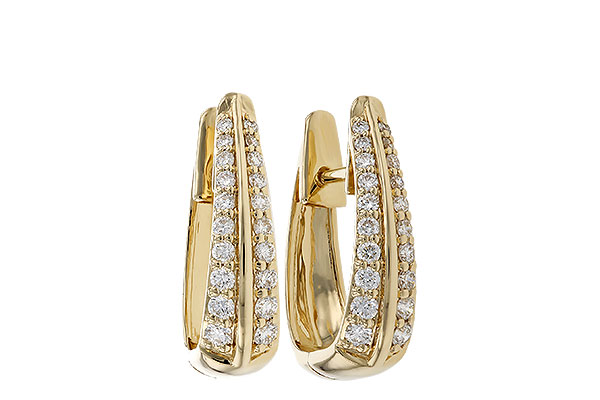 E283-85405: EARRINGS .50 TW