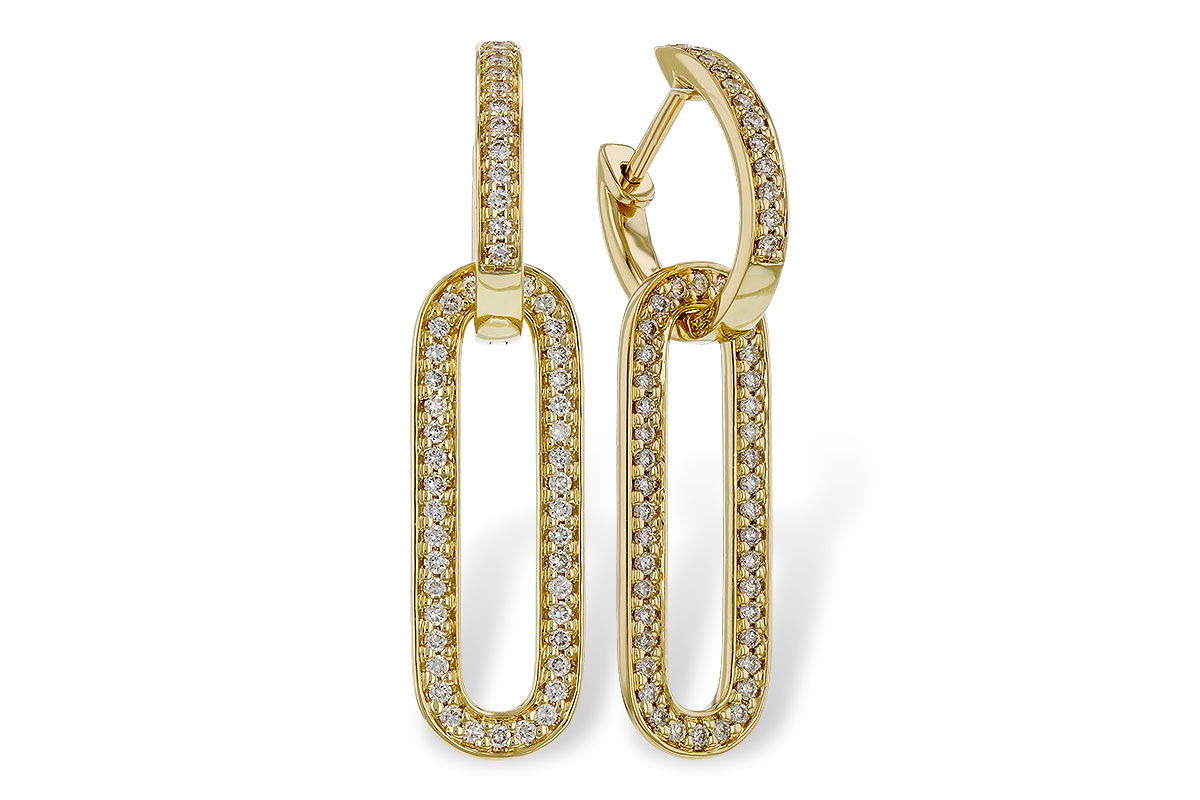 E283-85450: EARRINGS .54 TW