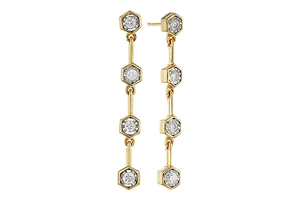 E283-89050: EARRINGS .25 TW