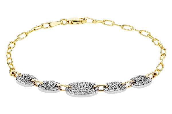 E283-89914: BRACELET .75 TW (7")