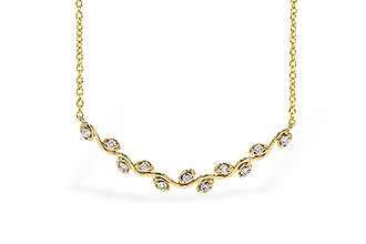 E283-89950: NECKLACE .25 TW (18")
