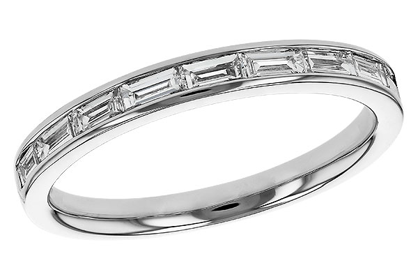 E284-73559: LDS DIA WED RG .44 TW BAGUETTES
