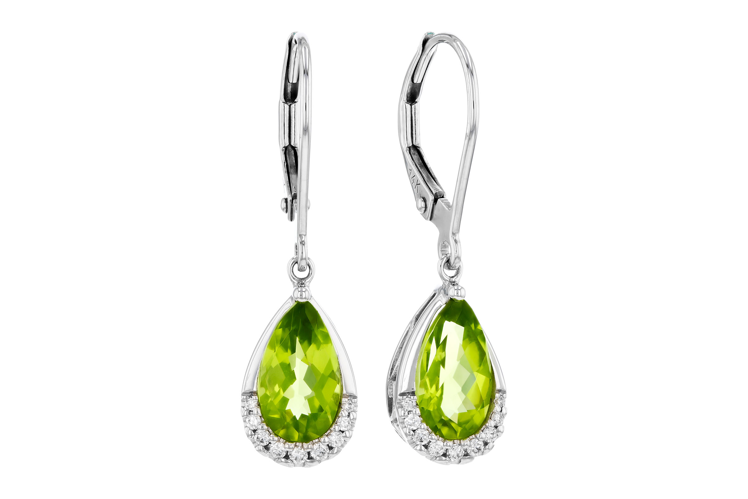 E284-75377: EARR 1.85 PERIDOT 1.94 TGW (9x5MM PS)