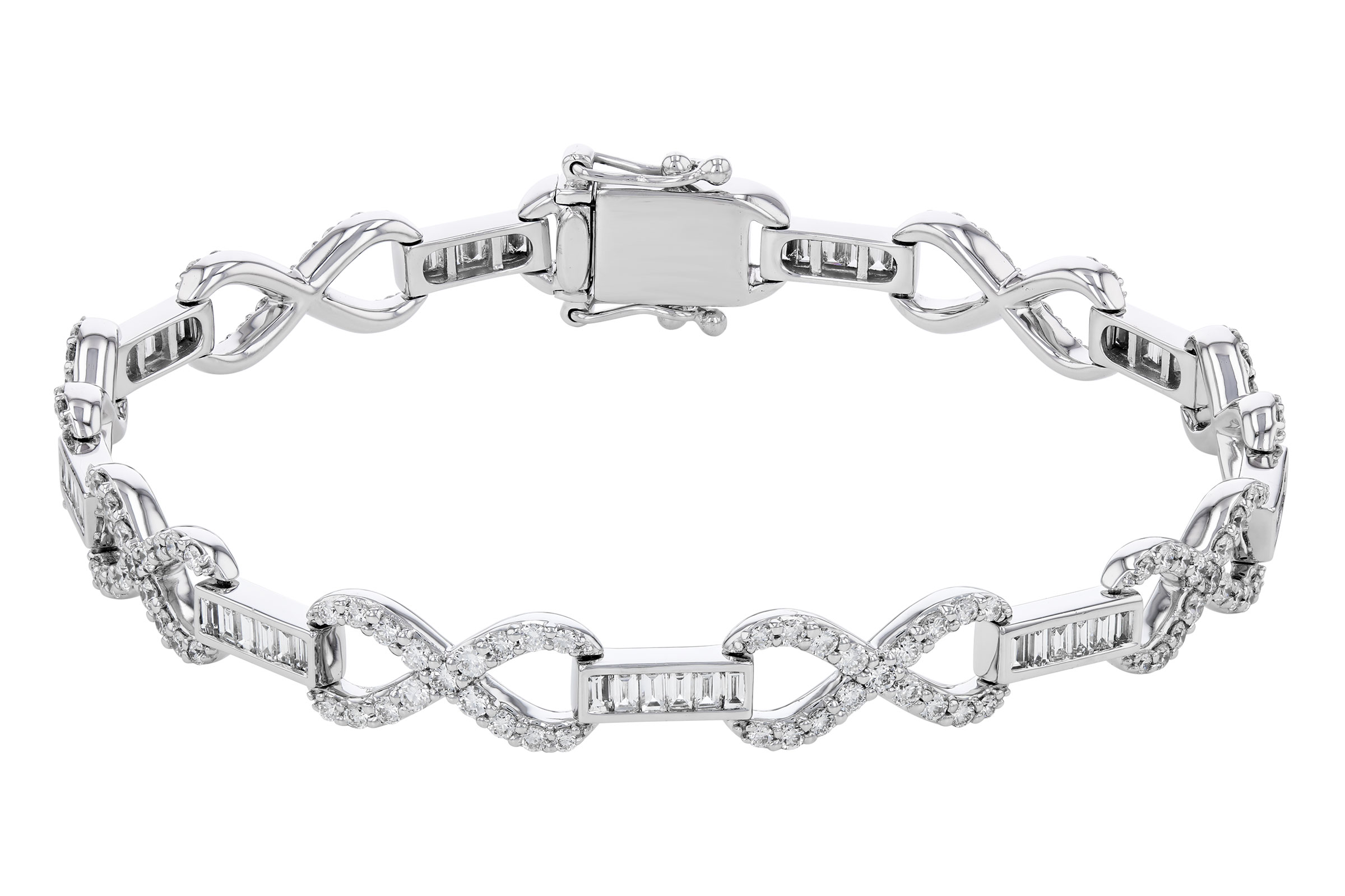 E284-75423: BRACELET 1.10 TW BAG 2.55 TW (7")