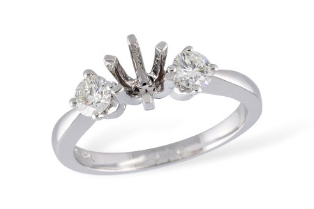 F014-76295: LDS SEMI DIA RING .40 TW