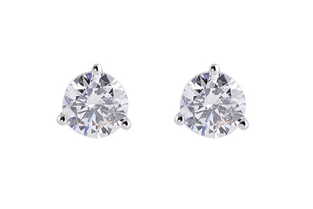 F192-98114: EARRINGS 1.04 TW