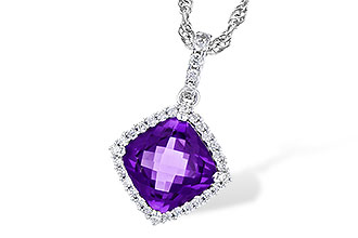 F193-83586: NECK 1.21 AMETHYST 1.32 TGW