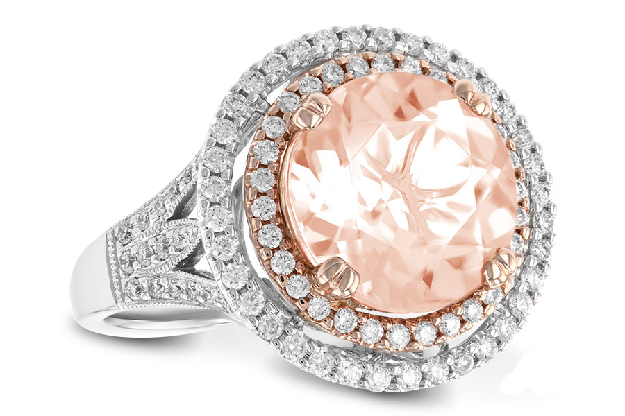 F197-49914: LDS RG 3.94 MORGANITE 4.50 TGW