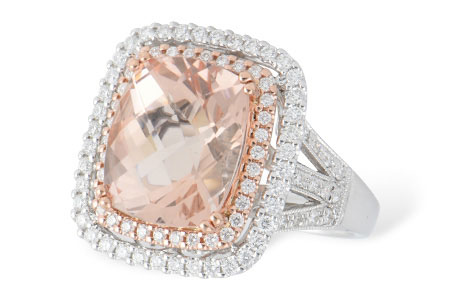 F197-49923: LDS RG 4.25 MORGANITE 4.83 TGW