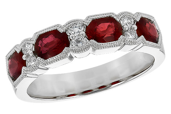 F199-29977: LDS WED RG 1.66 RUBY 1.84 TGW (5x4MM RUBY)