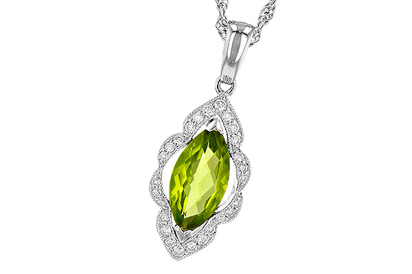 F199-33614: NECK .94 PERIDOT 1.05 TGW