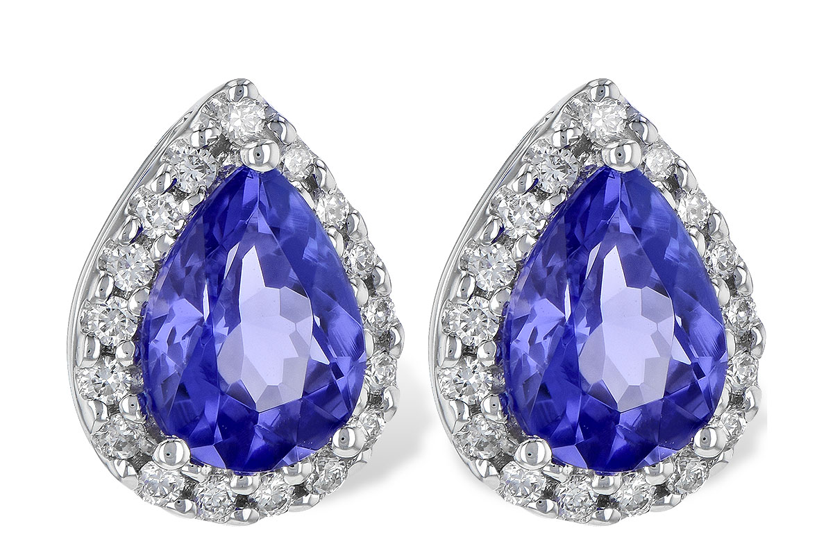 F199-33623: EARR 1.15 TW TANZANITE 1.32 TGW