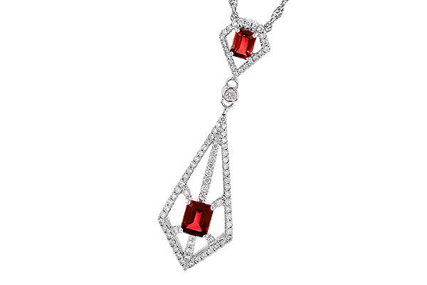 F282-04514: NECK .63 TW RUBY .93 TGW