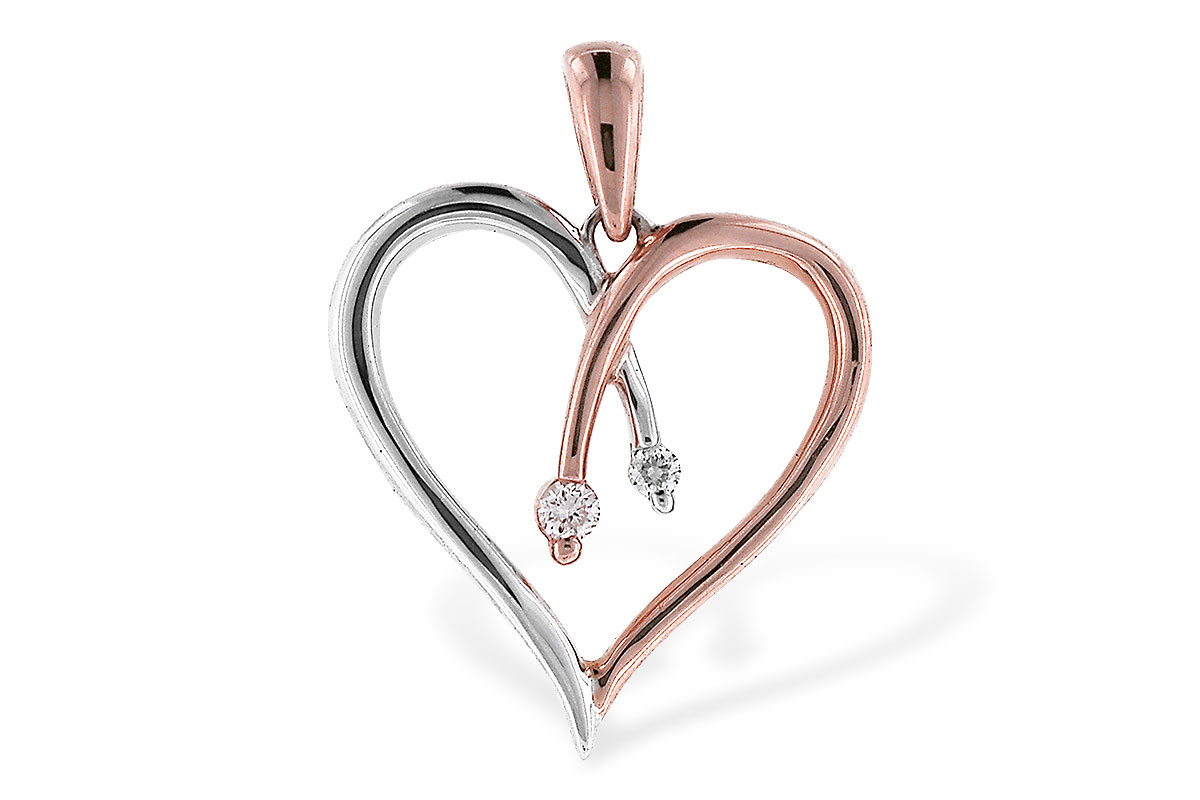 F282-05450: H015-68113 MADE IN PINK & WG .04 TW