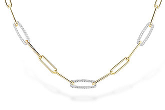 F282-91814: NECKLACE .75 TW (17 INCHES)