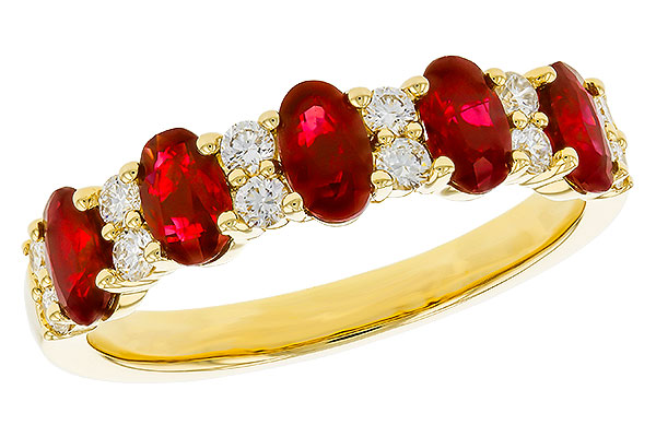 F283-86332: LDS WED RG 1.51 TW RUBY 1.80 TGW