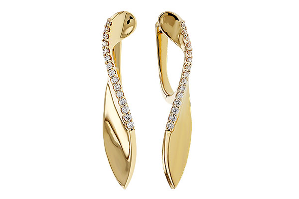 F283-89941: EARRINGS .18 TW
