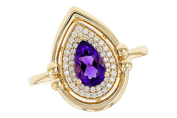 F284-73595: LDS RG .70 AMETHYST .86 TGW (8x5MM AMY)