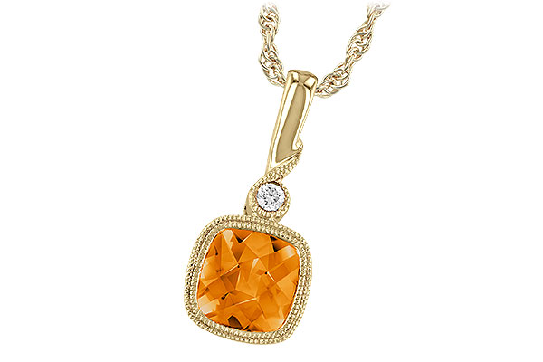 G192-99059: NECK .68 CITRINE .70 TGW