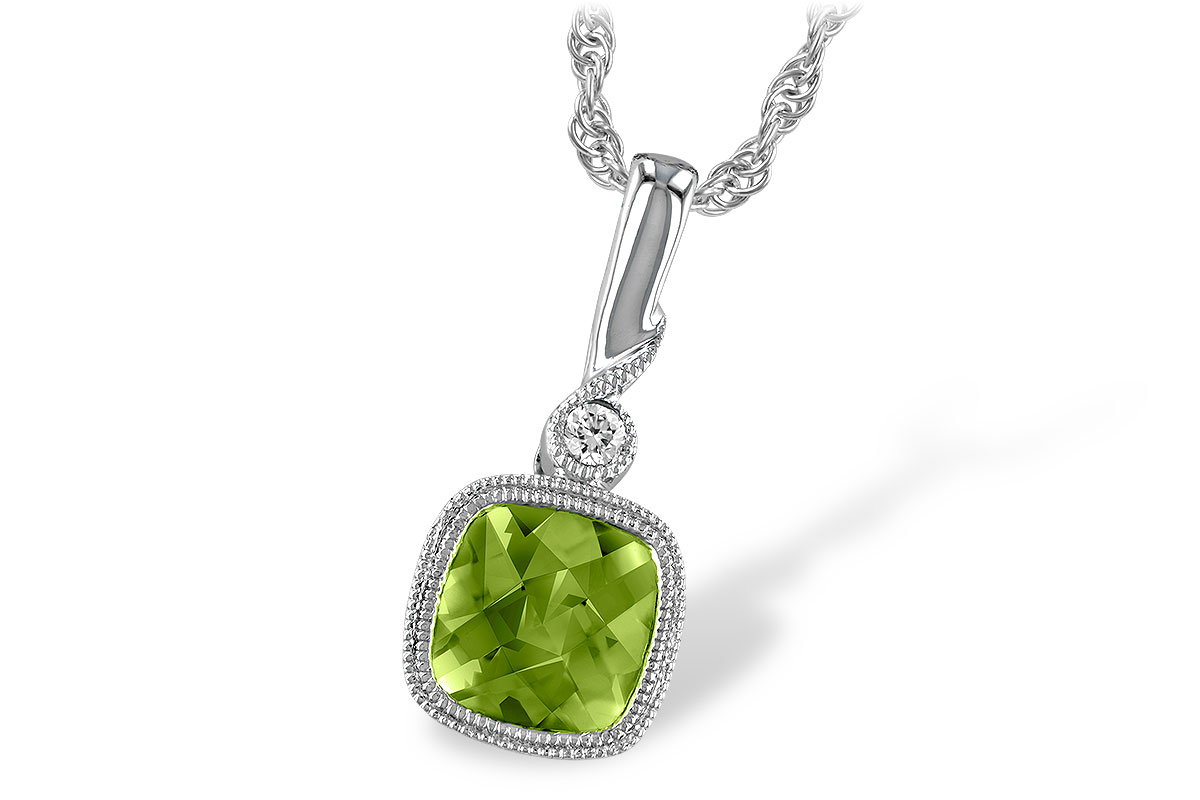 G192-99068: NECK .97 PERIDOT .99 TGW