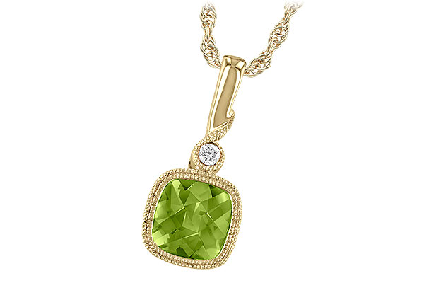 G192-99068: NECK .97 PERIDOT .99 TGW