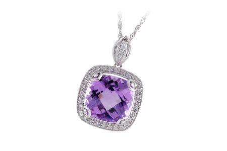 G193-85441: NECK 6.21 AMETHYST 6.34 TGW