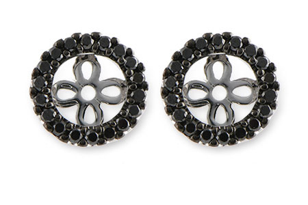G197-47195: EARRING JACKETS .25 TW (FOR 0.75-1.00 CT TW STUDS)