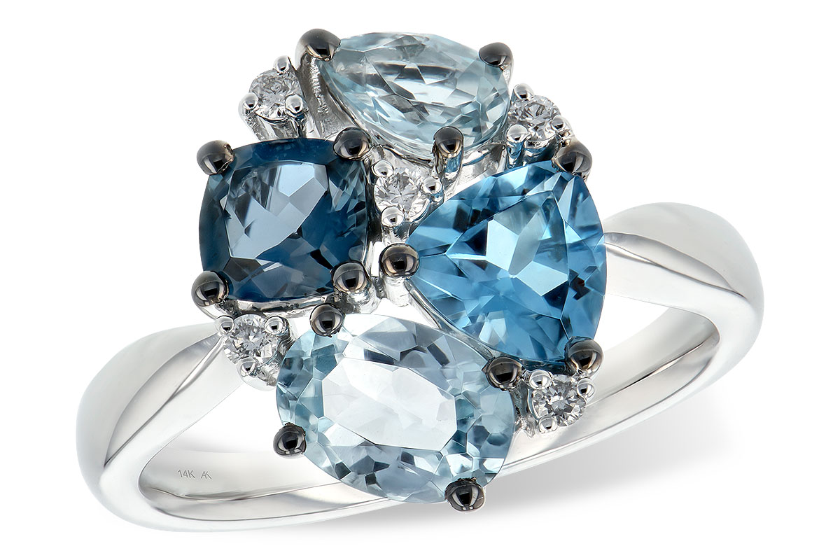 G198-38095: LDS RG 2.57 BLUE TOPAZ 2.65 TGW