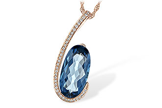 G198-38177: NECK 4.48 LONDON BLUE TOPAZ 4.60 TGW