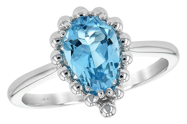 G198-40895: LDS RG BLUE TOPAZ 1.55 CT