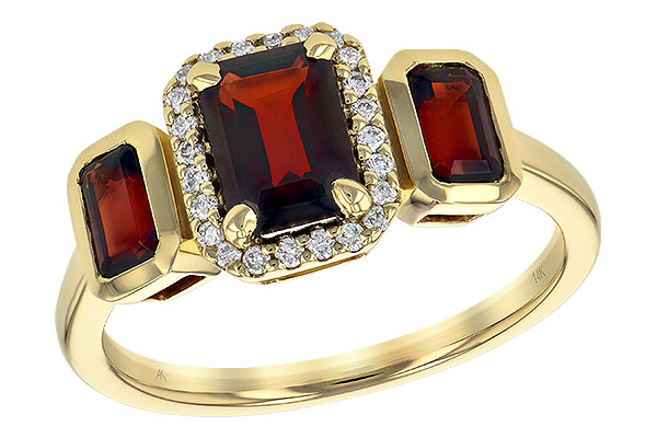 G198-43568: LDS RG 1.75 TW GARNET 1.87 TGW