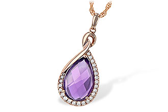 G198-45450: NECK 3.91 AMETHYST 4.10 TGW