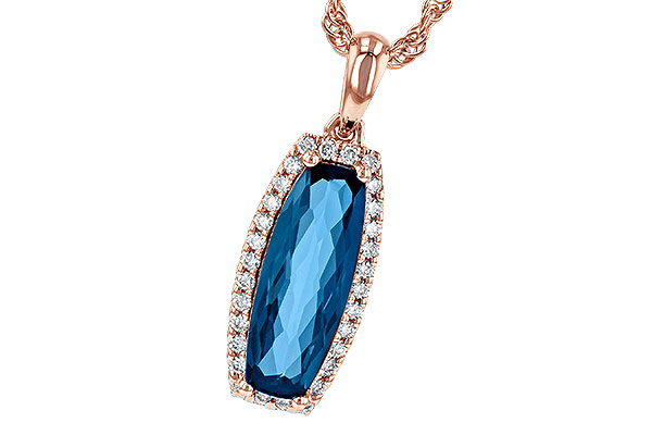 G199-35368: NECK 1.58 LONDON BLUE TOPAZ 1.70 TGW