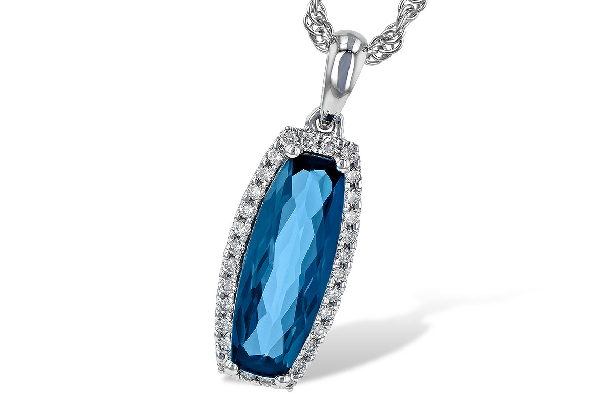 G199-35368: NECK 1.58 LONDON BLUE TOPAZ 1.70 TGW