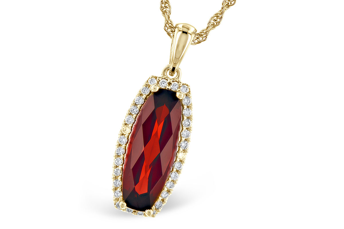 G282-02704: NECK 1.75 GARNET 1.87 TGW