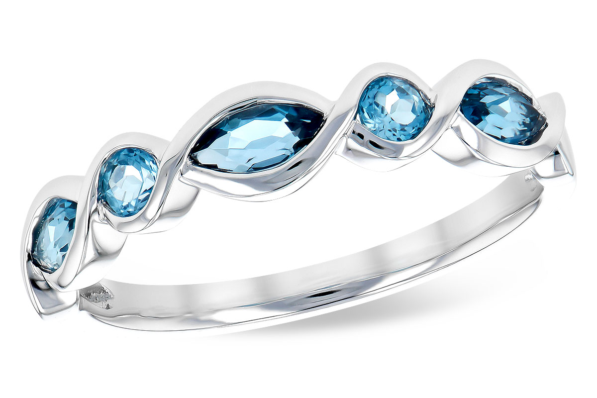 G282-03595: LDS RG .60 TW BLUE TOPAZ